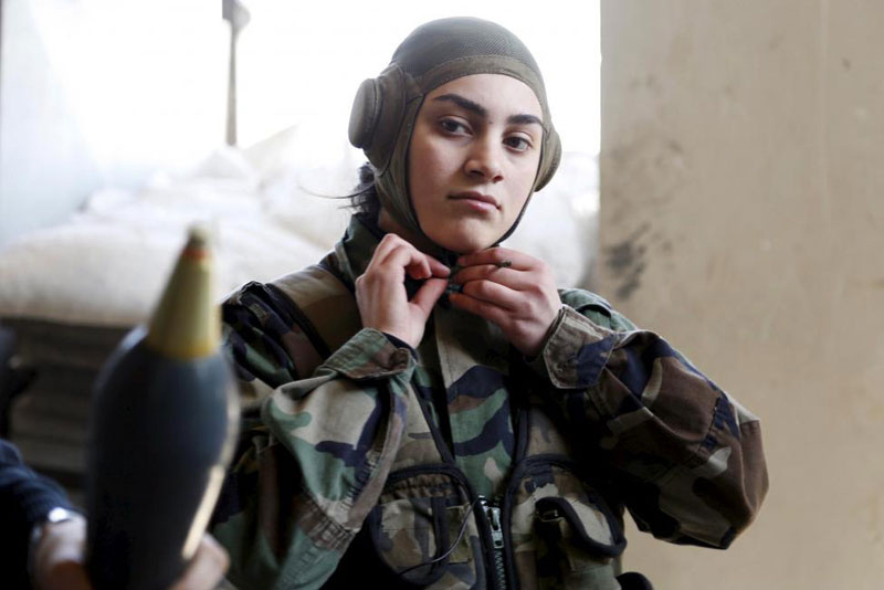 Syria&rsquo;s women commandos