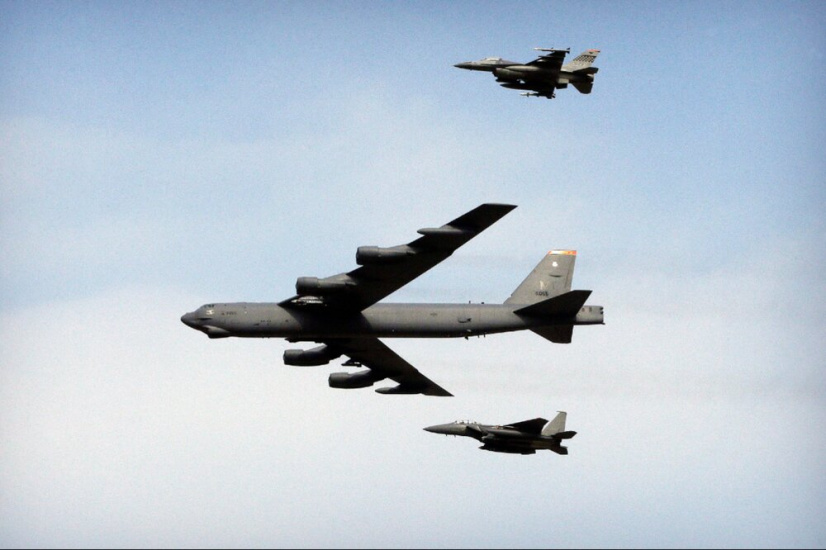 U.S. flies B-52 bombers in Persian Gulf amid mounting tensions
