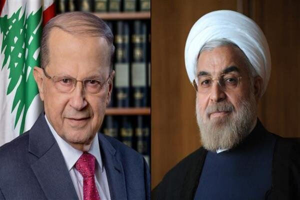 Rouhani to Aoun: Iran is ready for any assistance to lebanese