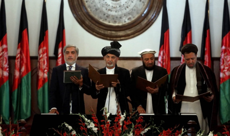New Afghan President Sworn In