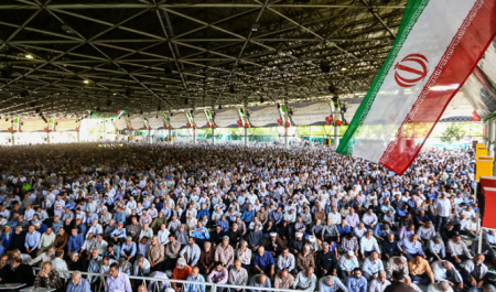Friday Prayers across Iran: Chanting for the liberation of Quds