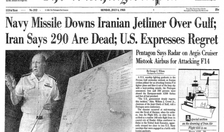 July 3, Anniversary of the USS Vincennes Terrorist Attack on Iranian Passenger Plane