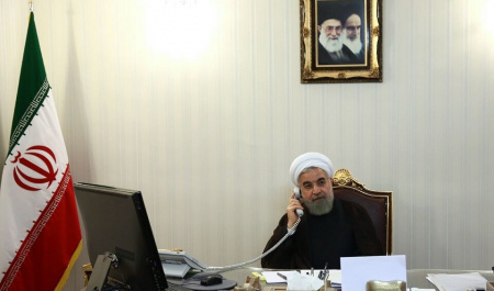 Iran, France presidents hold telephone conversation on nuclear deal