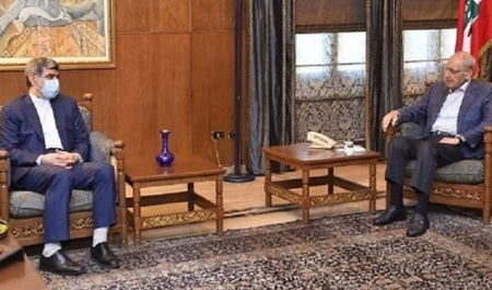 Iran’s ambassador meets Lebanese parliament speaker