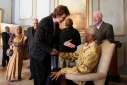 ماندلا و مری رابینسون اولین بانوی رئیس جمهور ایرلند