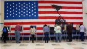 امریکایی ها نگران از حضور افراد مسلح پای صندوق های رای