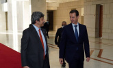 چشم‌های خیره مانده به دیدار بشار اسد با وزیر امور خارجه امارات