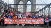 تظاهرات در اعراض به خشونت های مسلحانه در آمریکا