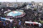 تشییع پیکر ۶۰ شهید اقتدار در تهران