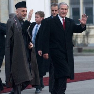 بوش: افغانستان نسبت به ۷ سال پيش تغيير کرده است