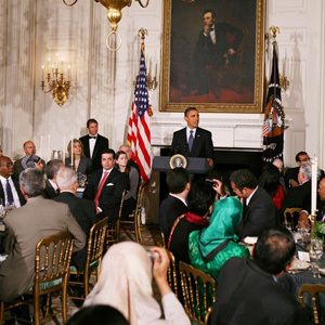 /گزارش تصویری/ افطار در کاخ سفید