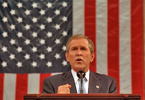 رفتارشناسی جورج دبلیو بوش در 11 سپتامبر 