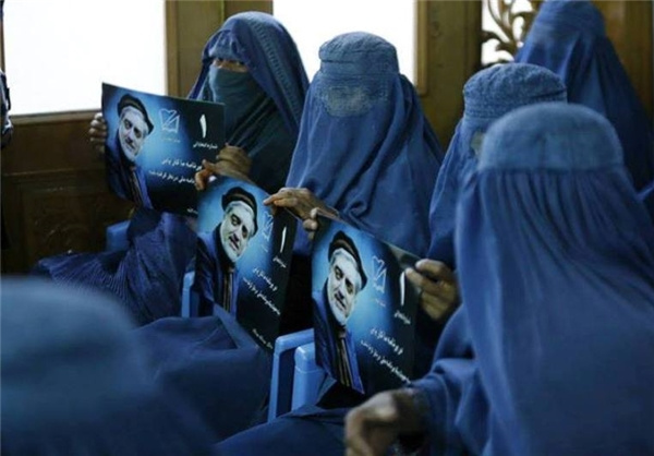 حمایت زنان کابل از نامزدی عبدالله +تصاویر