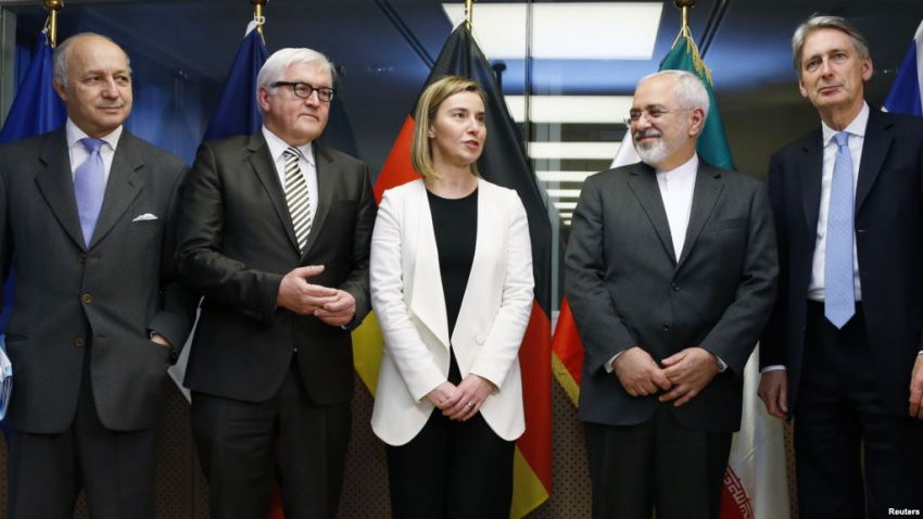 حفظ پرستیژ، انتخاب اتحادیه اروپا میان ایران و آمریکا