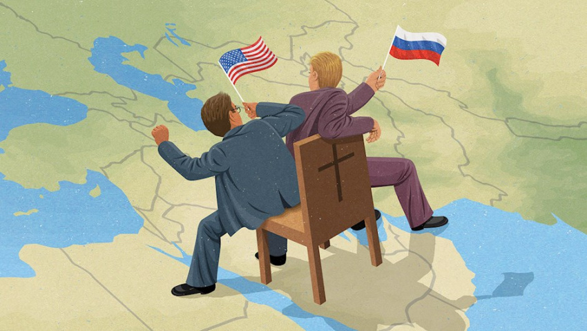 پیشروی روسیه و ایران با عقب نشینی امریکا از سوریه
