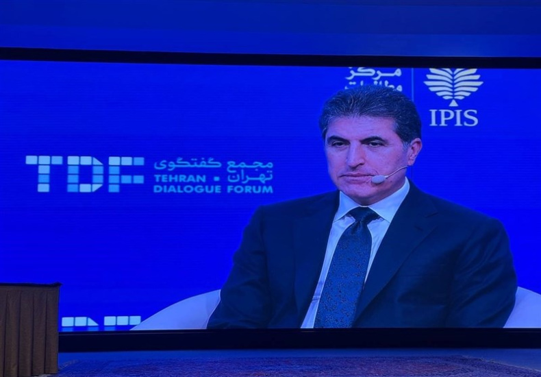 نیچروان بارزانی: اجازه نمی دهیم اقلیم کردستان منشا خطر برای همسایگان ما و به ویژه برای ایران باشد