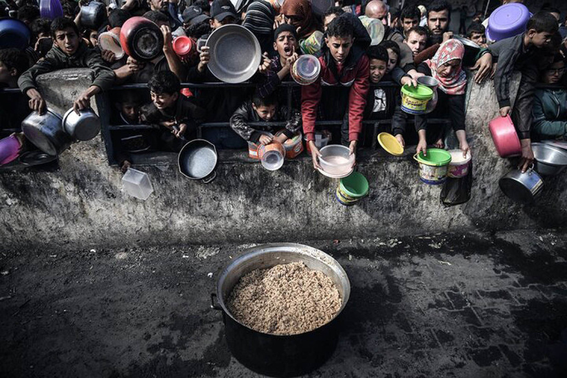 نگذارید غزه از گرسنگی و تشنگی بمیرد