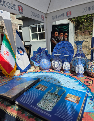 حضور رایزنی فرهنگی سفارت ایران در جشنواره فرهنگ، غذا و دوستی ملت‌ها در ارمنستان