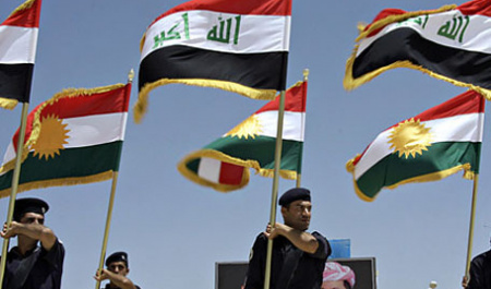 دومین جنگ پرچم کُردها و اعراب در عراق
