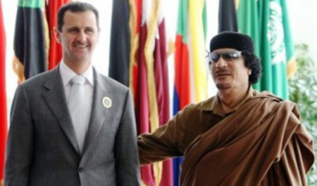قذافی از بشار به خاطر قد بلندش متنفر بود