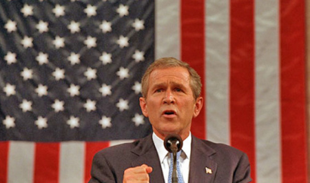 رفتارشناسی جورج دبلیو بوش در 11 سپتامبر 