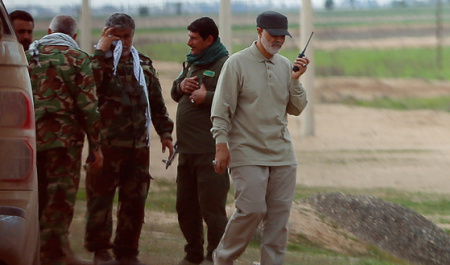 سردار سلیمانی در کانون توجه مردم عراق