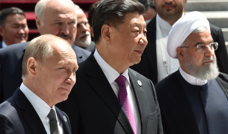 احتیاط چین و روسیه برای عضویت ایران در شانگهای