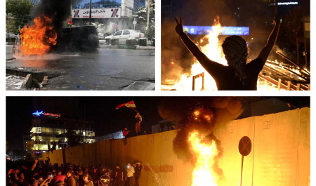 اشتراکات اعتراض های ایران، عراق و لبنان