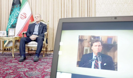 تحلیل گفتمان مصاحبه دکتر پزشکیان با تاکر کارلسون
