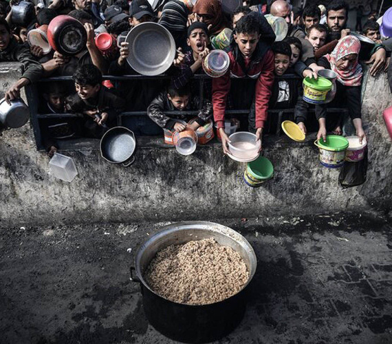 نگذارید غزه از گرسنگی و تشنگی بمیرد