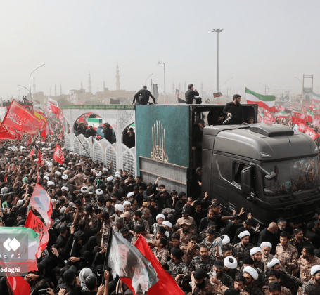 تشییع پیکر پاک رهبر شهید در قم