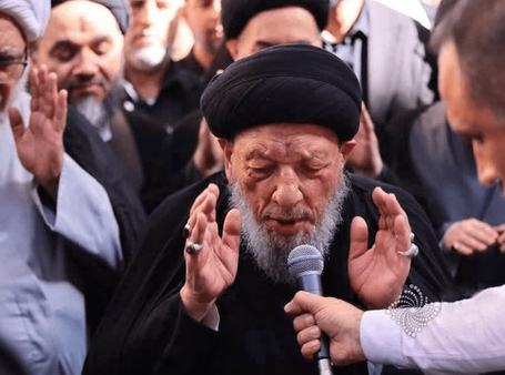 مراسم باشکو تشییع رهبر شهید انقلاب در عراق
